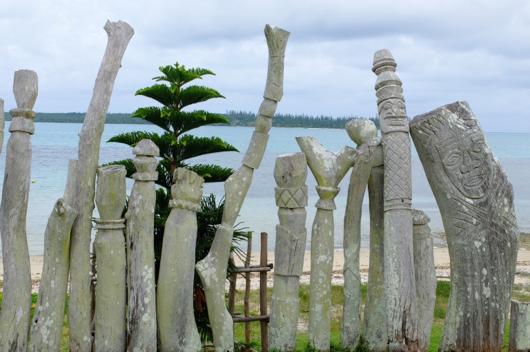 palissade totems baie st maurice
